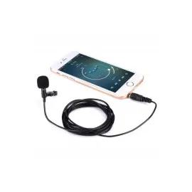 Newface 3.5Mm Jak 1.5 Metre Double Mikrofon - Siyah