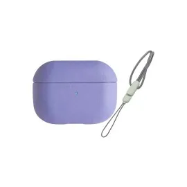 Newface Airpods 3 (3.nesil) 405 Deri Kılıf - Lila