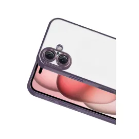 Newface Apple Iphone 17 Razer Lensli Silikon - Mor