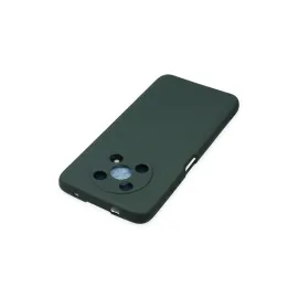 Newface Huawei Nova Y90 Kılıf Nano Içi Kadife Silikon - Koyu Yeşil