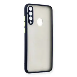 Newface Huawei Y6P Kılıf Montreal Silikon Kapak - Lacivert
