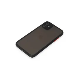 Newface Iphone 11 Kılıf Montreal Silikon Kapak - Siyah