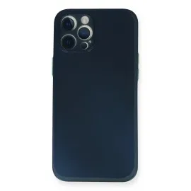 Newface Iphone 12 Pro Kılıf Pp Ultra İnce Kapak - Mavi