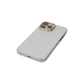 Newface Iphone 13 Pro Kılıf Anka Pc Sert Metal Kapak - Şeffaf