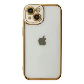 Newface Iphone 14 Plus Kılıf Liva Lens Silikon - Beyaz