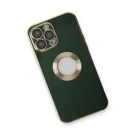Newface Iphone 14 Pro Max Kılıf Store Silikon - Yeşil