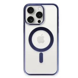 Newface Iphone 15 Pro Max Kılıf Erozi Magsafe Kapak - Lacivert