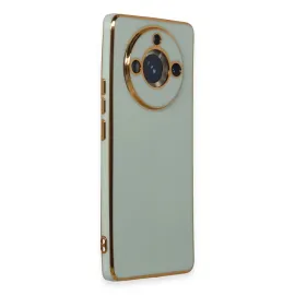 Newface Realme 11 Pro Kılıf Volet Silikon - Açık Yeşil