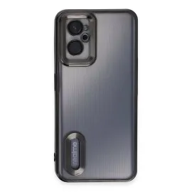 Newface Realme 9I 4G Kılıf Slot Silikon - Siyah