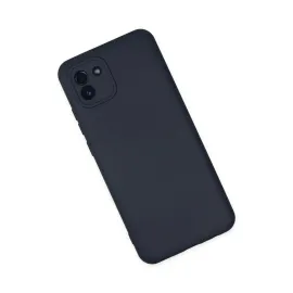 Newface Samsung Galaxy A03 Kılıf Nano Içi Kadife Silikon - Lacivert