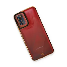 Newface Samsung Galaxy A03S Kılıf Liva Lens Silikon - Siyah