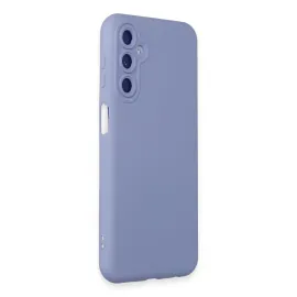 Newface Samsung Galaxy M34 5G Kılıf Nano Içi Kadife Silikon - Lila