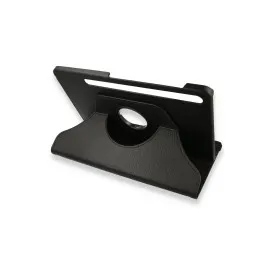 Newface Samsung Galaxy X800 Tab S8 Plus 12.4 Kılıf 360 Tablet Deri Kılıf - Siyah