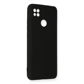 Newface Xiaomi Redmi 9C Kılıf Nano Içi Kadife Silikon - Siyah