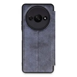 Newface Xiaomi Redmi A3 4G Kılıf Flip Cover - Lacivert