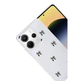 Newface Xiaomi Redmi Note 14 4G Fiyonk Desenli Kapak - Desen 8