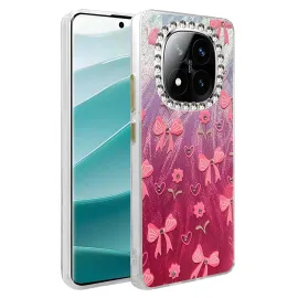 Newface Xiaomi Redmi Note 14 Pro 5G Kılıf Blade Aynalı Desenli Kapak - Desen 3