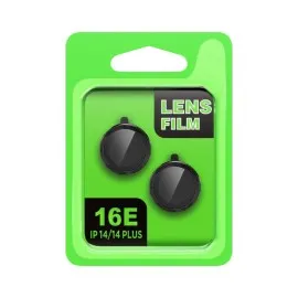 Newface Apple Iphone 16E Raze Metal Kamera Lens - Siyah