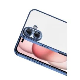 Newface Apple Iphone 17 Razer Lensli Silikon - Açık Mavi