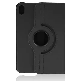Newface iPad Mini 6 Kılıf 360 Tablet Deri Kılıf - Siyah