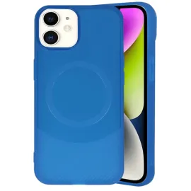 Newface Iphone 11 Kılıf Maya Karbon Kapak - Lacivert