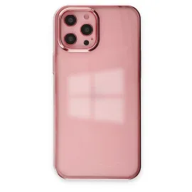 Newface Iphone 12 Pro Max Kılıf Element Silikon - Pembe
