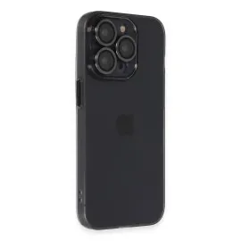 Newface Iphone 13 Pro Kılıf Luko Lens Silikon - Siyah