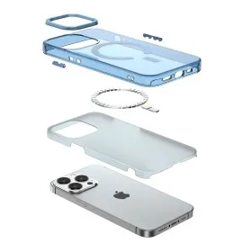 Newface Iphone 13 Pro Kılıf Troy Magsafe Kapak - Mor