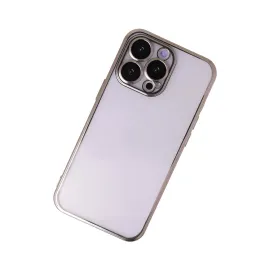 Newface Iphone 13 Pro Max Kılıf Razer Lensli Silikon - Gold