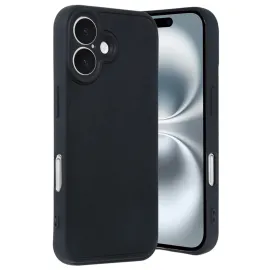 Newface Iphone 16 Kılıf Aras Deri Kapak - Siyah