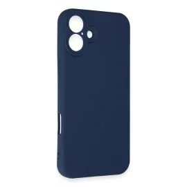 Newface Iphone 16 Plus Kılıf First Silikon - Lacivert