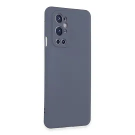 Newface One Plus 9 Pro Kılıf Nano Içi Kadife Silikon - Gri