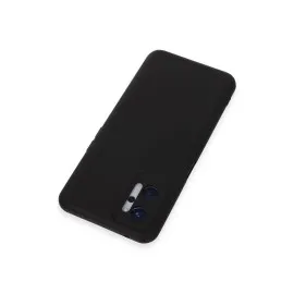 Newface Realme 9I 4G Kılıf Nano Içi Kadife Silikon - Siyah