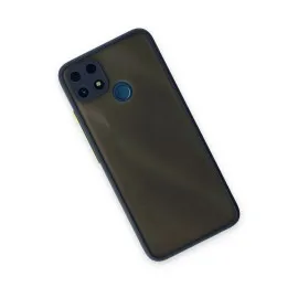 Newface Realme C25 Kılıf Montreal Silikon Kapak - Lacivert