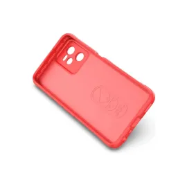 Newface Realme C35 Kılıf Optimum Silikon - Kırmızı