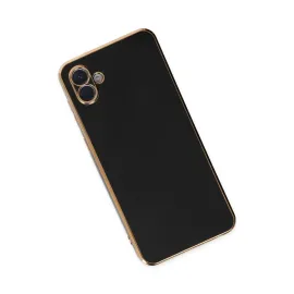 Newface Samsung Galaxy A04 Kılıf Volet Silikon - Siyah