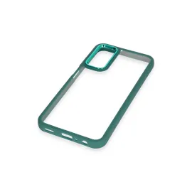 Newface Samsung Galaxy A14 4G Kılıf Dora Kapak - Haki Yeşil