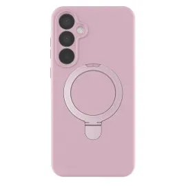 Newface Samsung Galaxy A16 5G Regal Magsafe Standlı Kapak - Açık Pembe