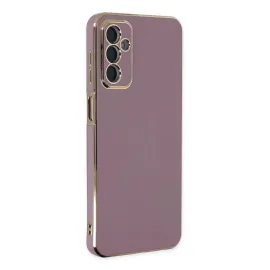 Newface Samsung Galaxy M23 Kılıf Volet Silikon - Mor