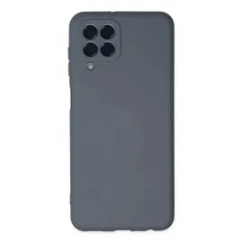 Newface Samsung Galaxy M33 Kılıf Nano Içi Kadife Silikon - Gri