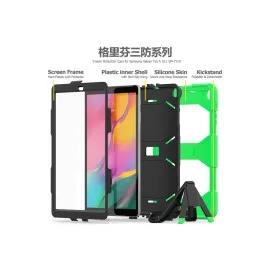 Newface Samsung Galaxy T510 Tab A 10.1 Kılıf Griffin Tablet Kapak - Yeşil