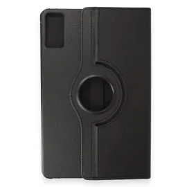 Newface Samsung Galaxy T550 Tab A 9.7 Kılıf 360 Tablet Deri Kılıf - Siyah