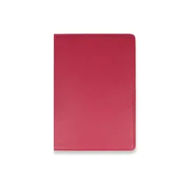 Newface Samsung Galaxy X800 Tab S8 Plus 12.4 Kılıf 360 Tablet Deri Kılıf - Pembe