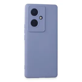 Newface Vivo V29 Lite Kılıf Nano Içi Kadife Silikon - Lila