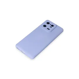 Newface Xiaomi Mi 13 Pro Kılıf Nano Içi Kadife Silikon - Lila