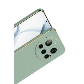 Newface Xiaomi Mi 15 Ultra Kılıf Volet Silikon - Açık Yeşil