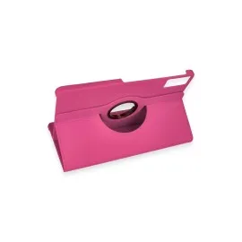 Newface Xiaomi Pad 6 Kılıf 360 Tablet Deri Kılıf - Pembe