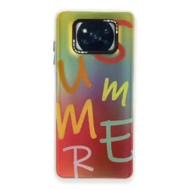 Newface Xiaomi Pocophone X3 Kılıf Estoril Desenli Kapak - Estoril - 3