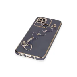 Newface Xiaomi Redmi 10C Kılıf Esila Silikon - Gri