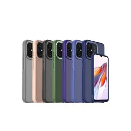 Newface Xiaomi Redmi 12C Kılıf Elegant Kapak - Açık Mavi